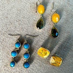 Jewelry box clean out - 3 pairs Banana Republic earrings